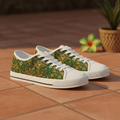 Jamaica Blessed Journey Women's Low Top SneakersEmber Spirit Apparel