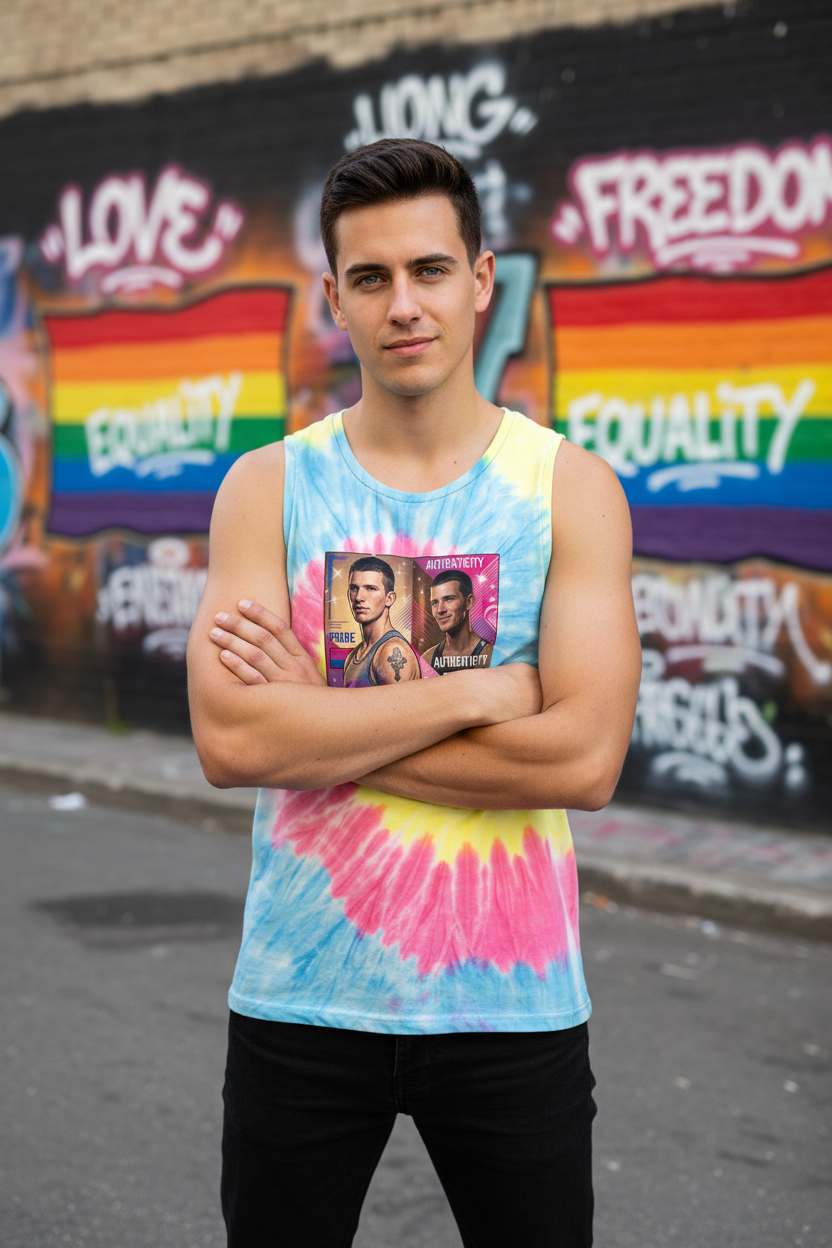 Joshua Unisex Tie-Dye Tank TopEmber Spirit Apparel