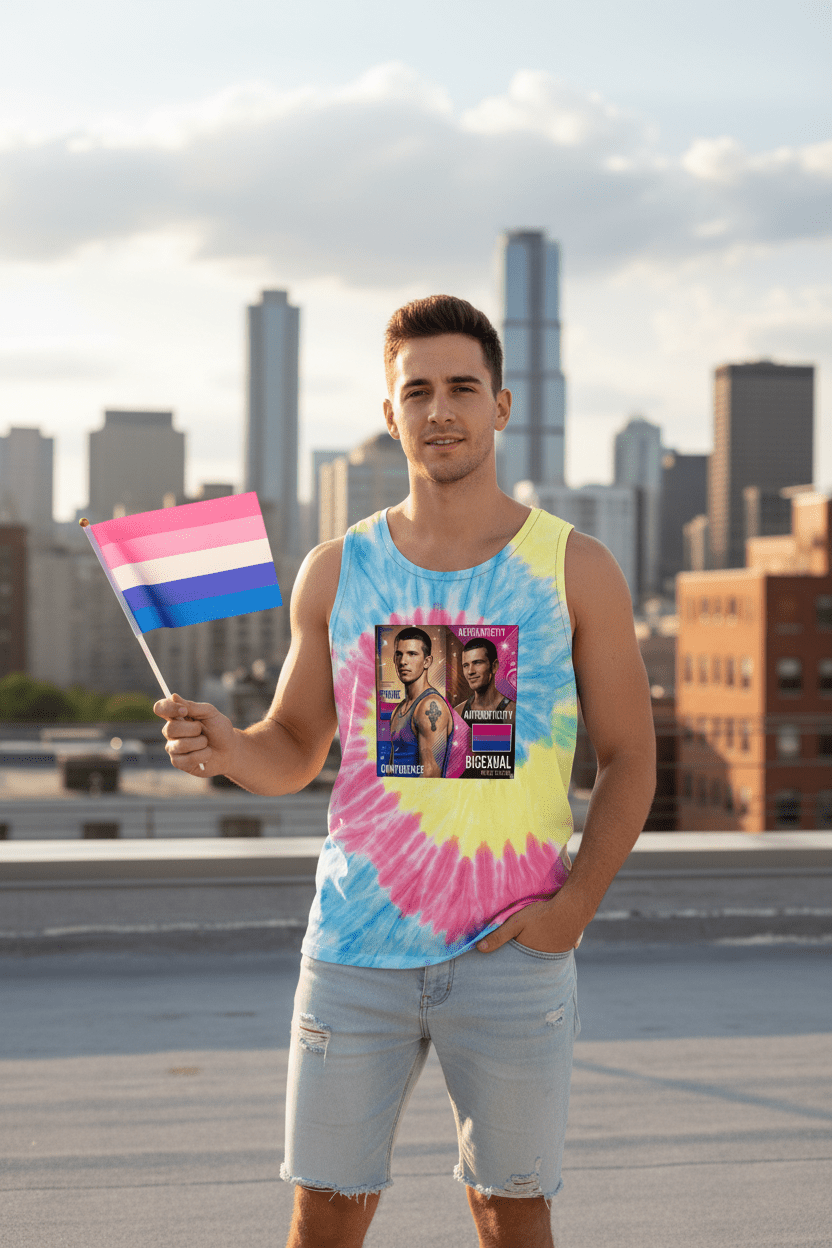 Joshua Unisex Tie-Dye Tank TopEmber Spirit Apparel