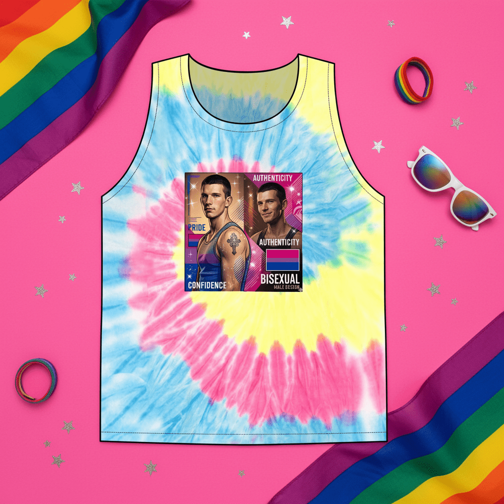 Joshua Unisex Tie-Dye Tank TopEmber Spirit Apparel