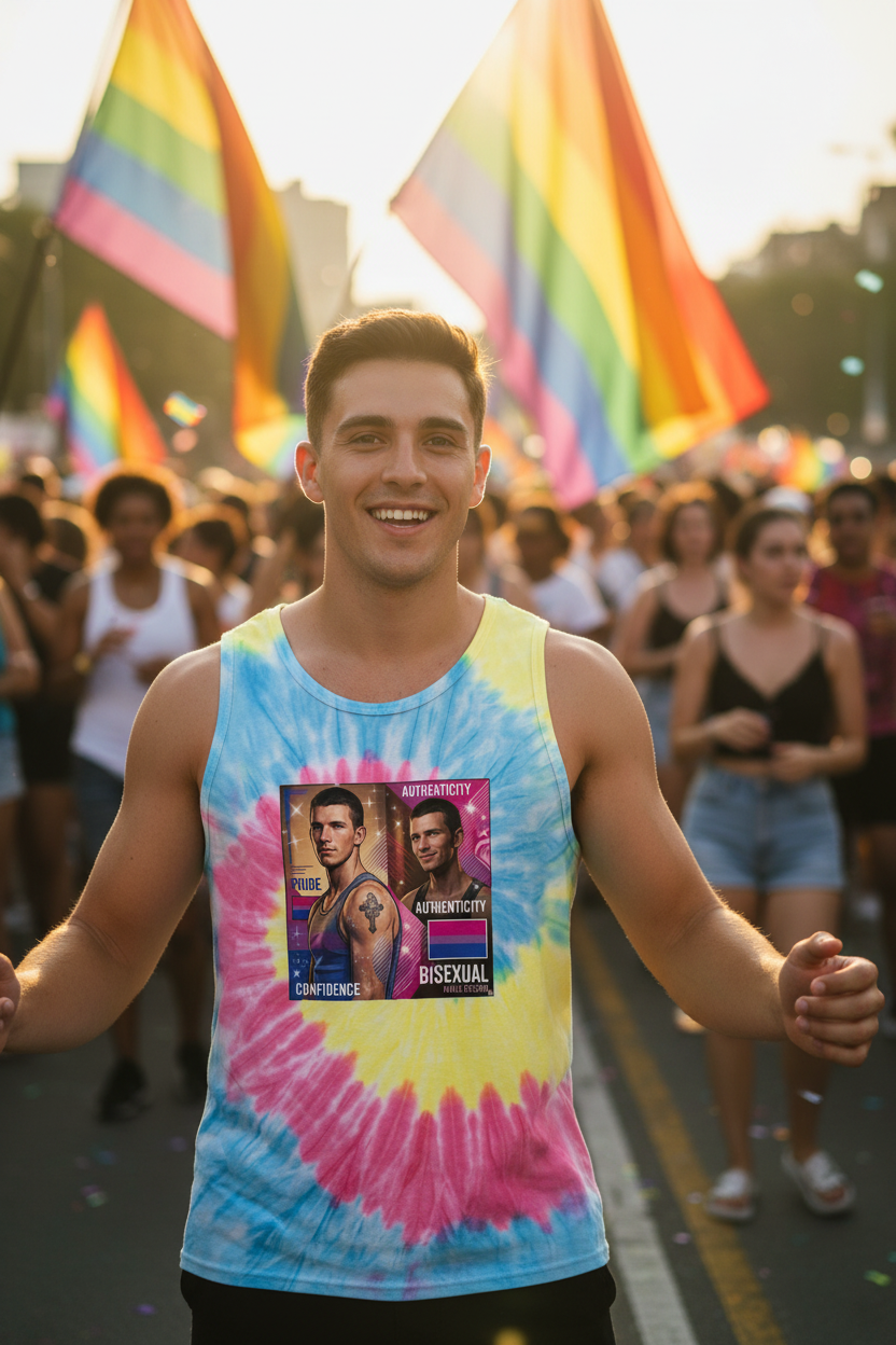 Joshua Unisex Tie-Dye Tank TopEmber Spirit Apparel