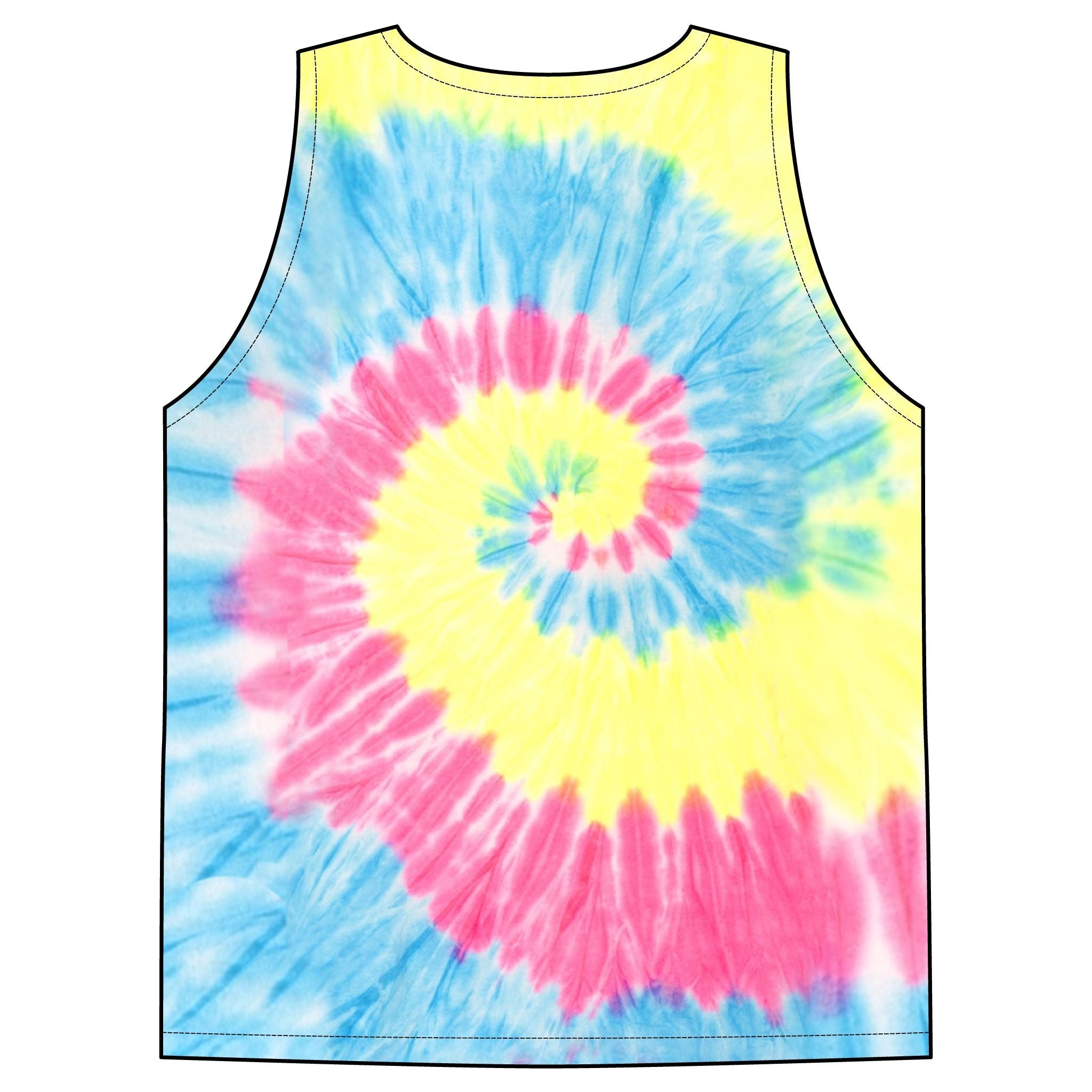 Joshua Unisex Tie - Dye Tank TopEmber Spirit Apparel