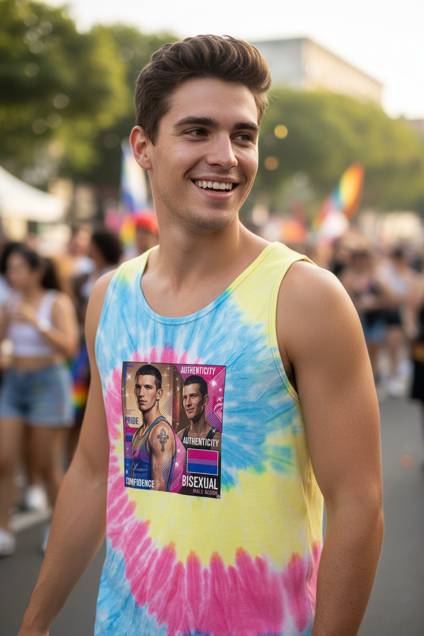 Joshua Unisex Tie-Dye Tank TopEmber Spirit Apparel