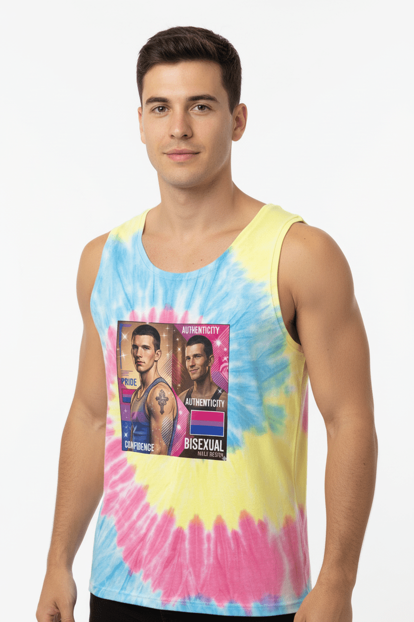 Joshua Unisex Tie-Dye Tank TopEmber Spirit Apparel