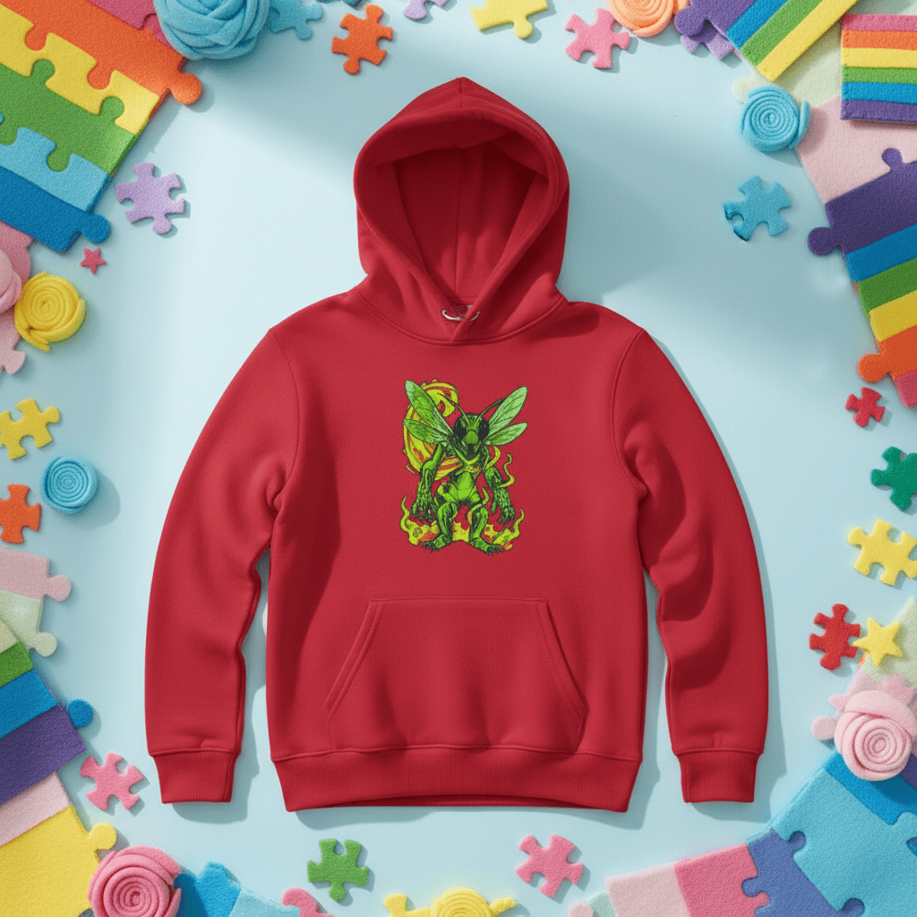 Kids Autism Support Hoodie – Christopher Inspired Youth Creators Tribute SweatshirtEmber Spirit Apparel