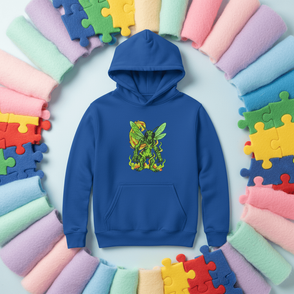 Kids Autism Support Hoodie – Christopher Inspired Youth Creators Tribute SweatshirtEmber Spirit Apparel