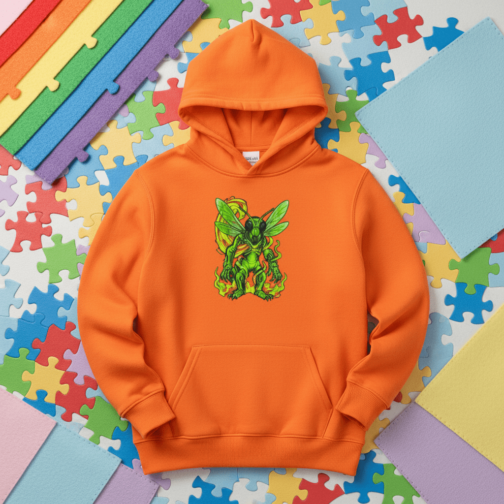 Kids Autism Support Hoodie – Christopher Inspired Youth Creators Tribute SweatshirtEmber Spirit Apparel