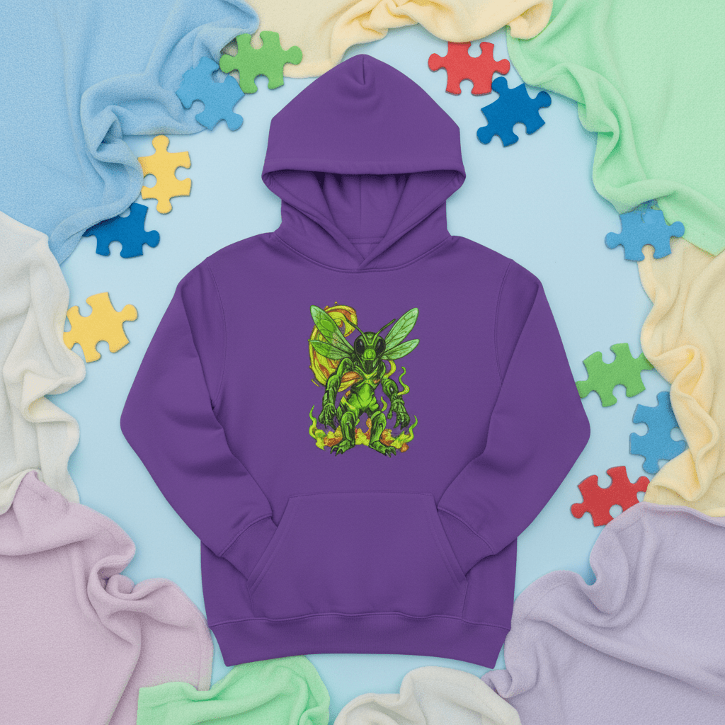 Kids Autism Support Hoodie – Christopher Inspired Youth Creators Tribute SweatshirtEmber Spirit Apparel