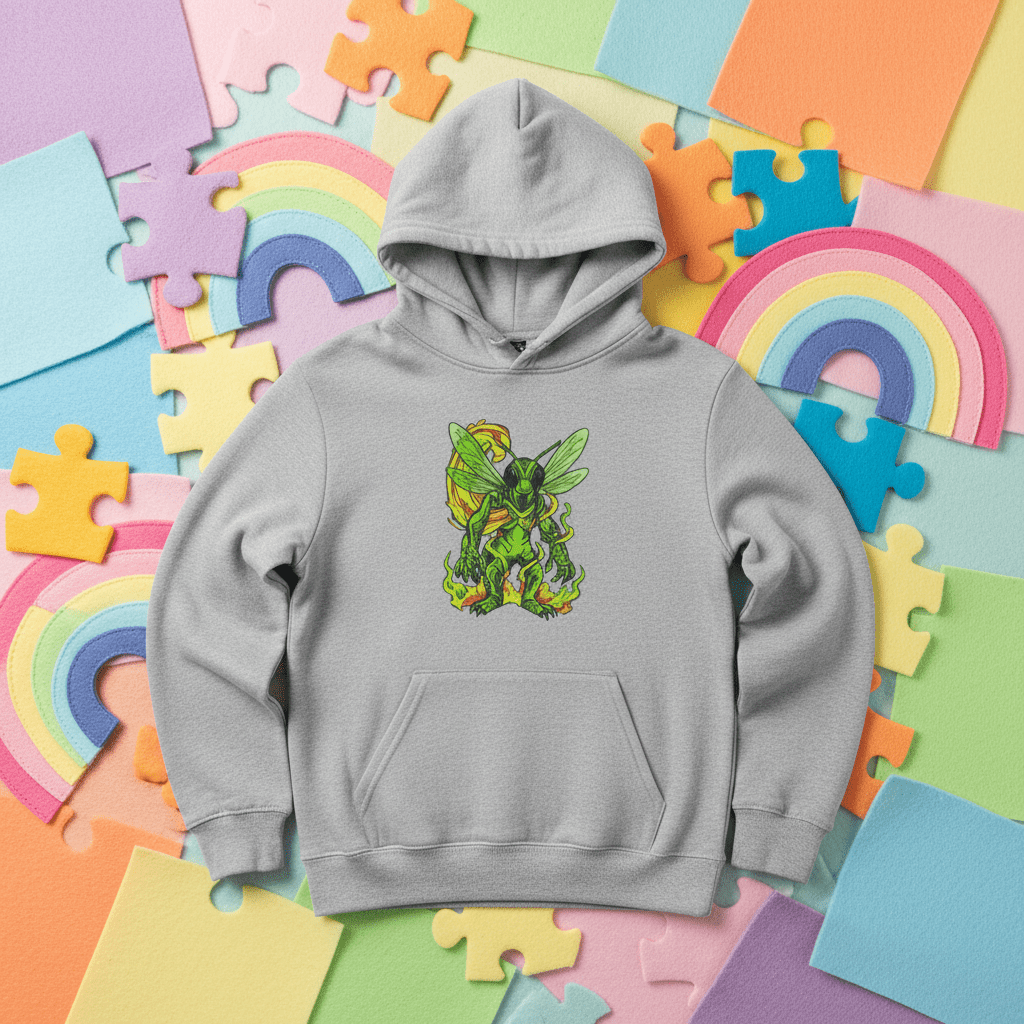 Kids Autism Support Hoodie – Christopher Inspired Youth Creators Tribute SweatshirtEmber Spirit Apparel