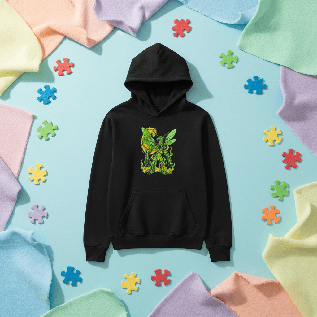 Kids Autism Support Hoodie – Christopher Inspired Youth Creators Tribute SweatshirtEmber Spirit Apparel