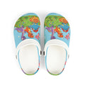 Kids Foam Clogs - Colorful Dinosaur Pond All - Over PrintEmber Spirit Apparel