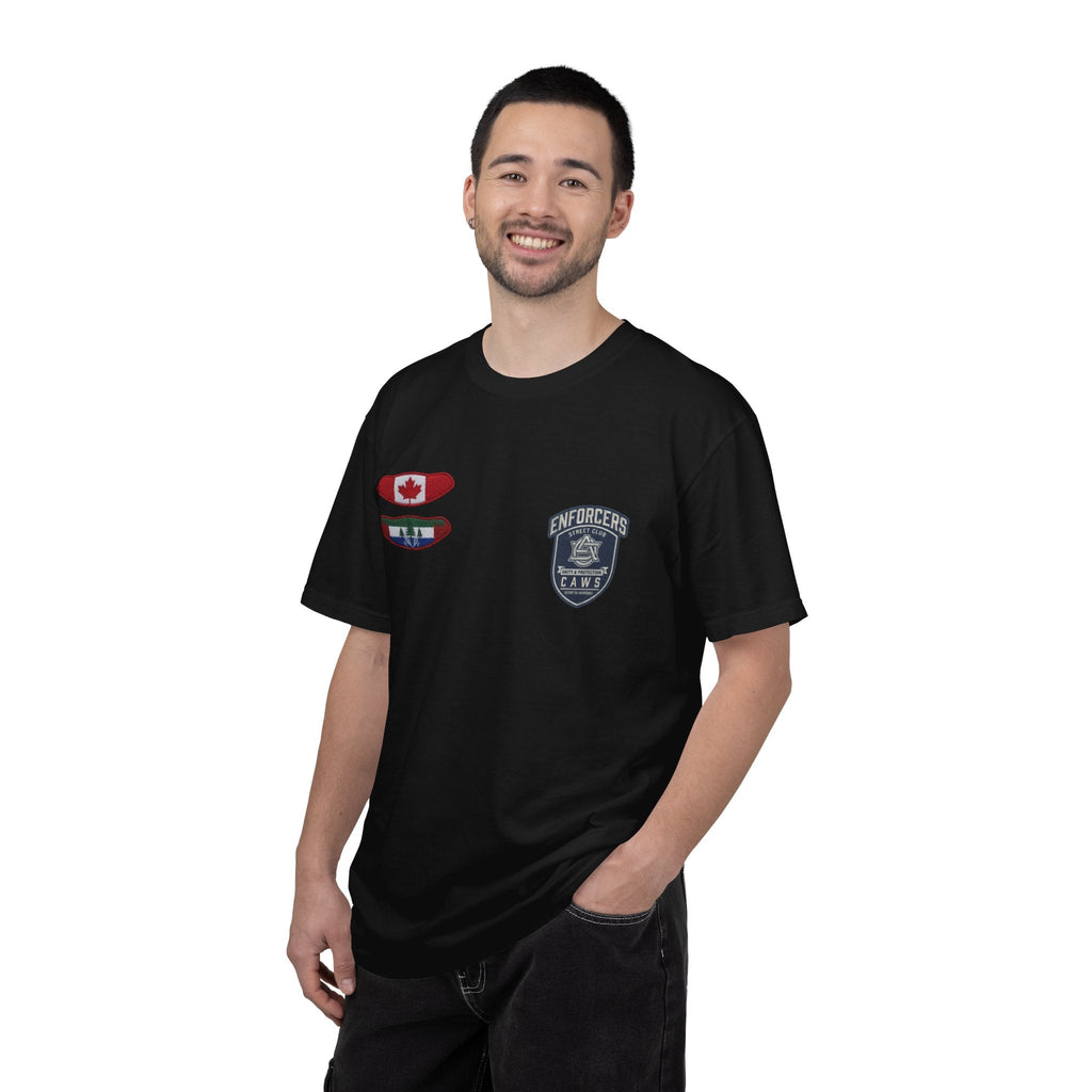 Labrador Captain Support - Street Club Enforcers Tee — CAWS (Children Animals Women Seniors)Ember Spirit Apparel