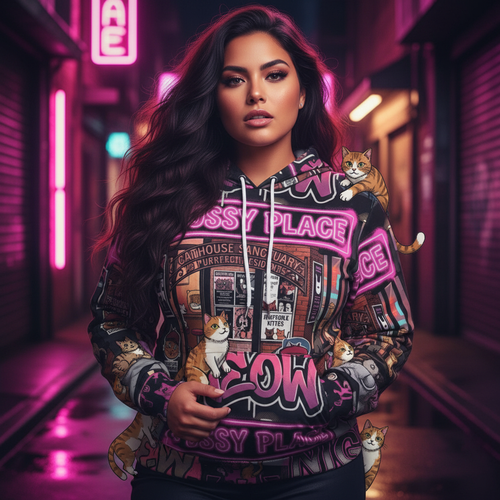 Latina Woman Mockup