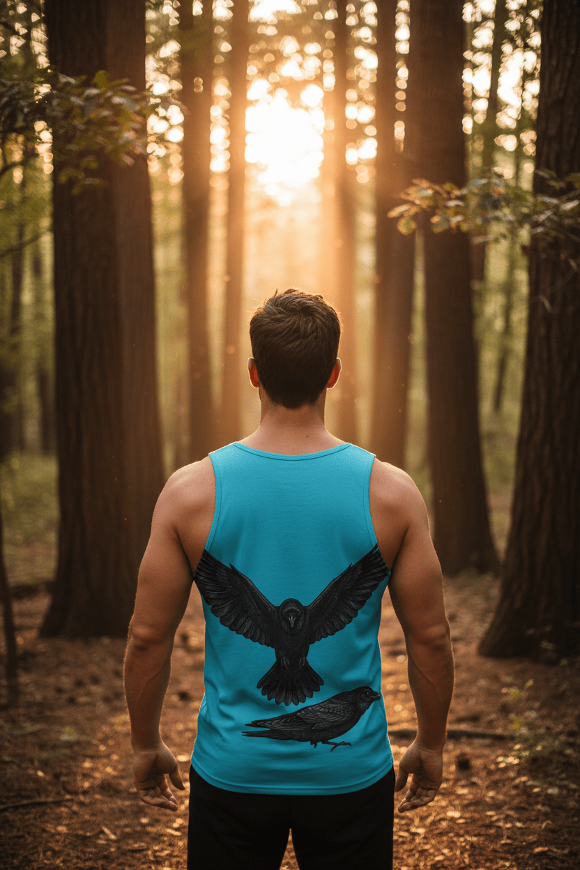 Lee Ravens Friends - mens tanksEmber Spirit Apparel