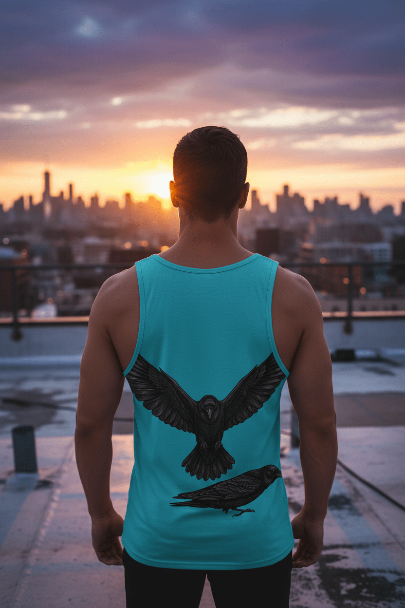 Lee Ravens Friends - mens tanksEmber Spirit Apparel