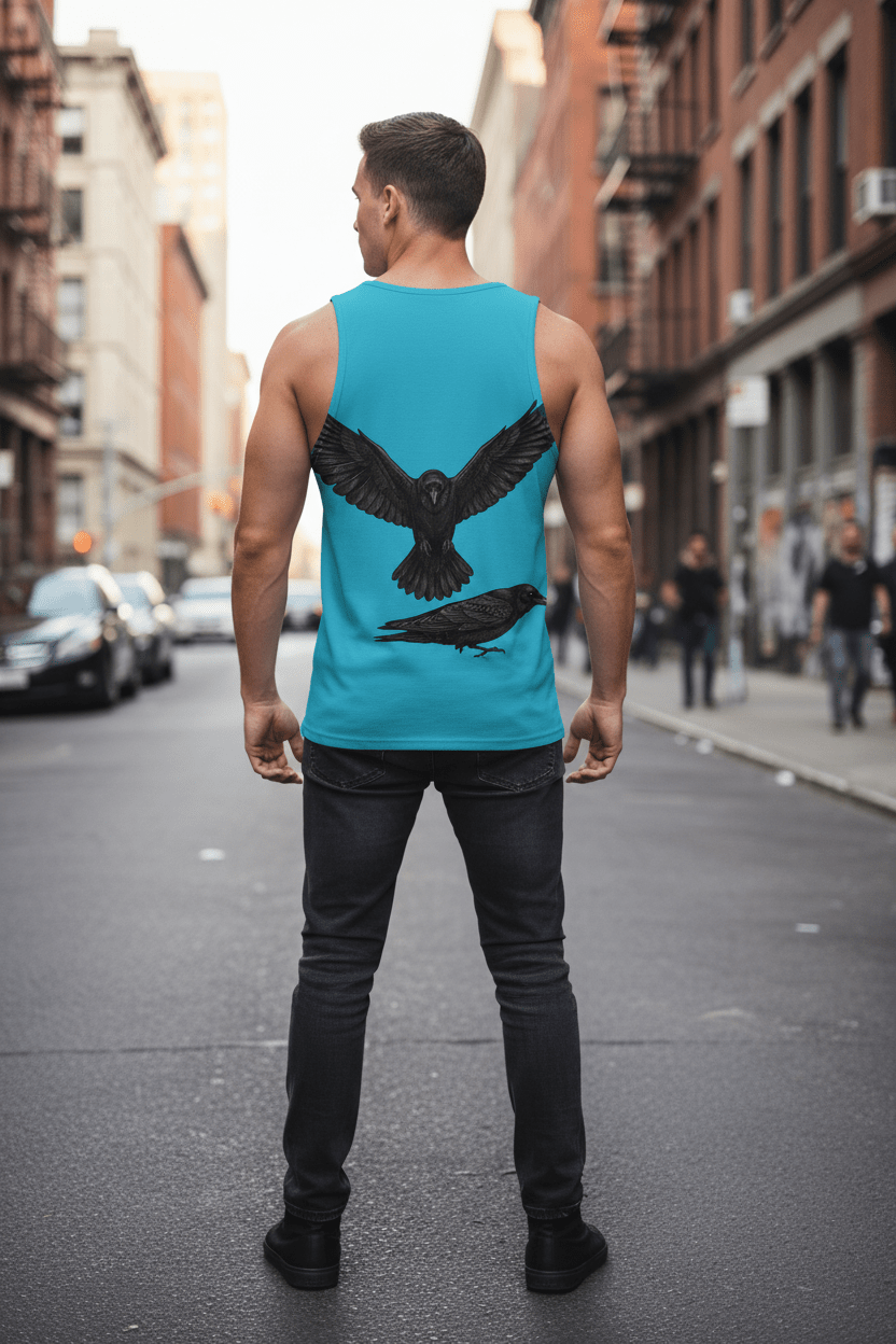 Lee Ravens Friends - mens tanksEmber Spirit Apparel