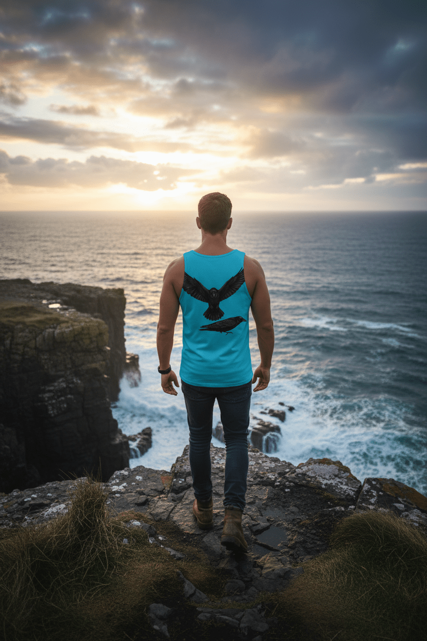 Lee Ravens Friends - mens tanksEmber Spirit Apparel
