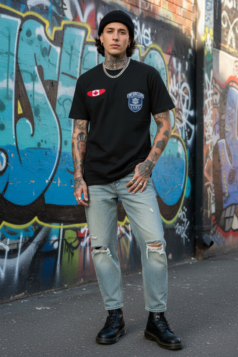 Lifestyle - Tall Slim Tattooed