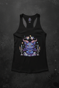 Lilith Batty Gothic Bat Witch Racerback Tank TopEmber Spirit Apparel