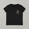 Lillith V - Neck Tee — “Beautiful Not Evil” Gothic Lillith Goddess ShirtEmber Spirit Apparel