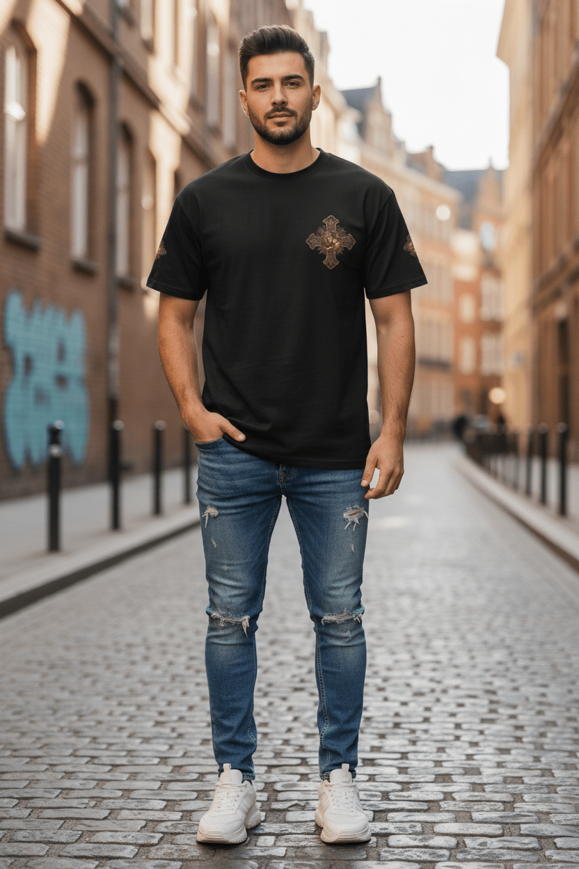 Lion and the Lamb Bible T-Shirt — Christian Faith TeeEmber Spirit Apparel