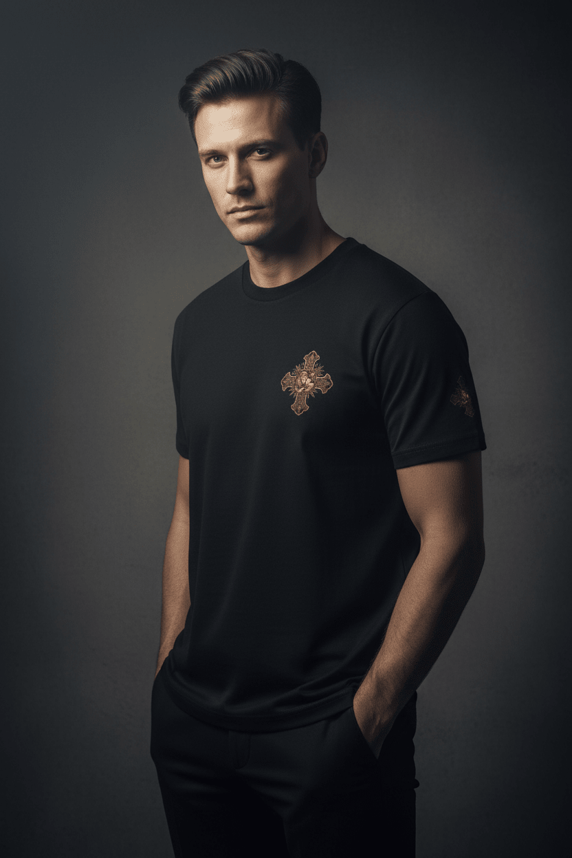 Lion and the Lamb Bible T-Shirt — Christian Faith TeeEmber Spirit Apparel