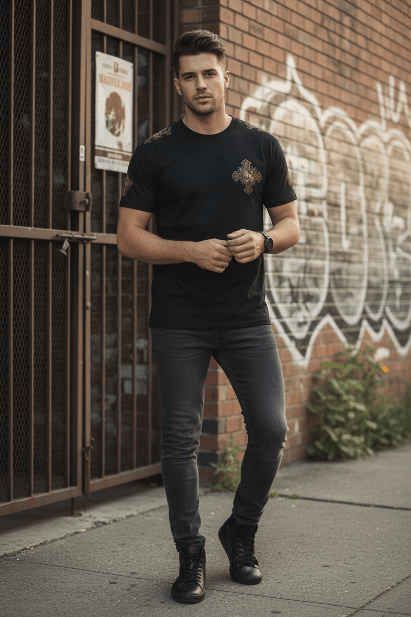 Lion and the Lamb Bible T-Shirt — Christian Faith TeeEmber Spirit Apparel