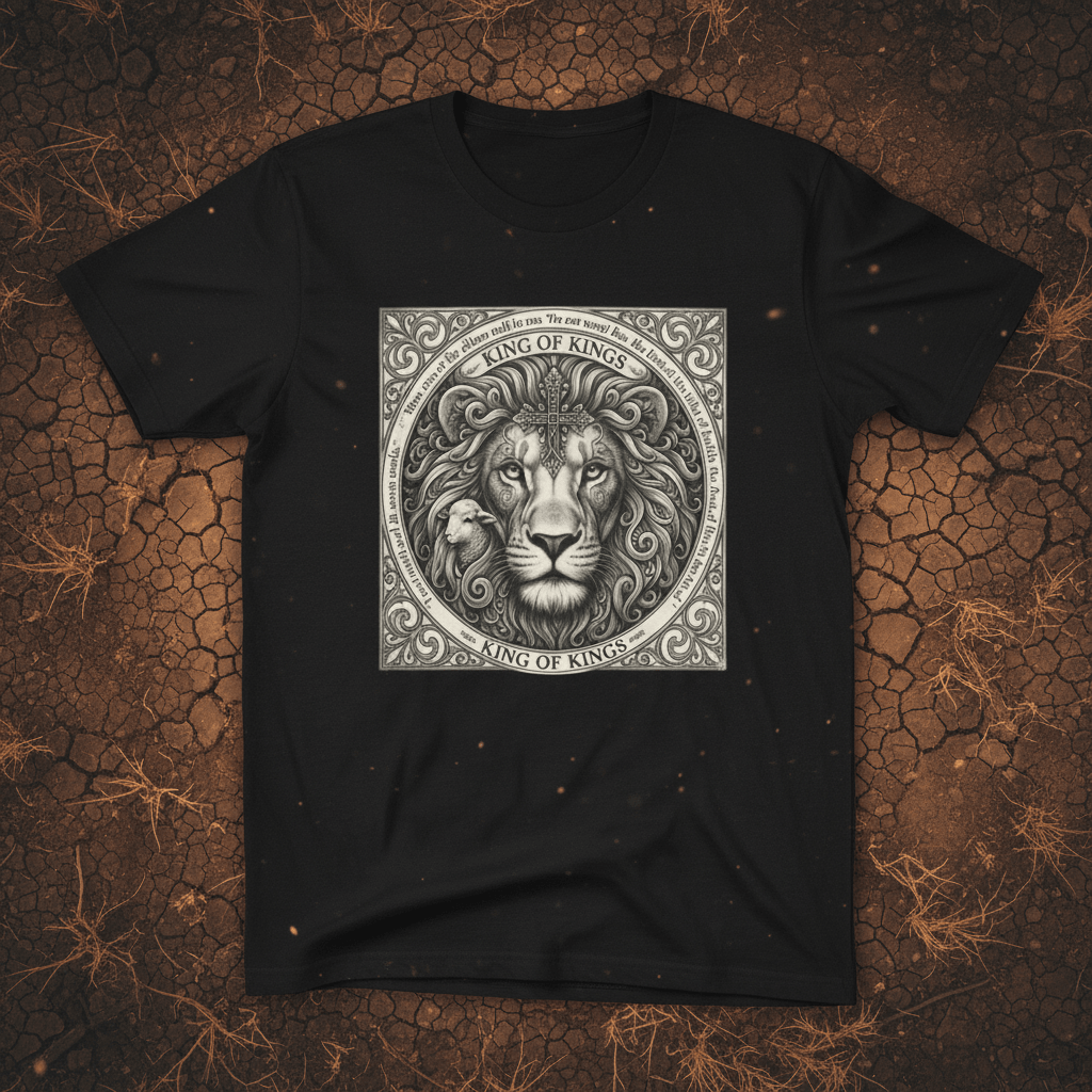 Lion King T-Shirt — Majestic Lion Graphic TeeEmber Spirit Apparel