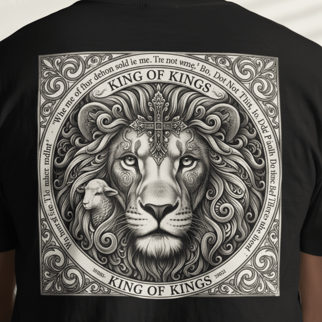 Lion King T-Shirt — Majestic Lion Graphic TeeEmber Spirit Apparel