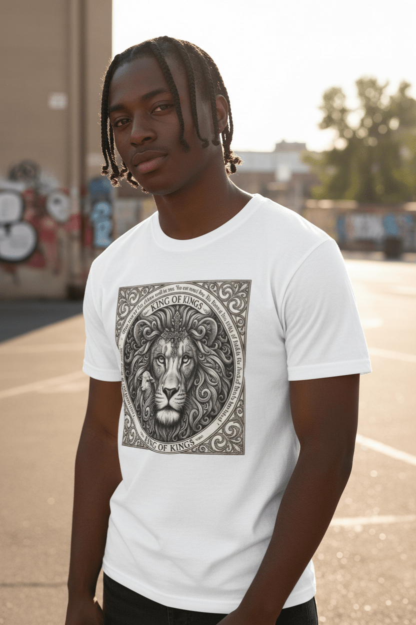 Lion King T-Shirt — Majestic Lion Graphic TeeEmber Spirit Apparel