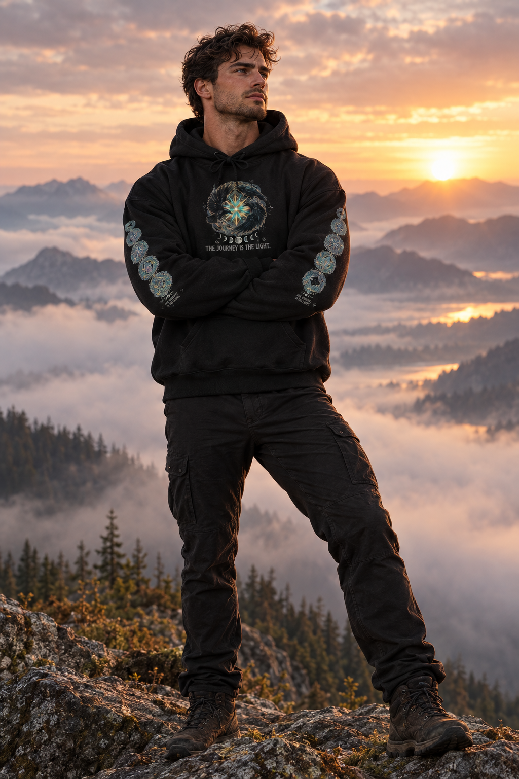 Male Lifestyle 3 — Mountain Cliff