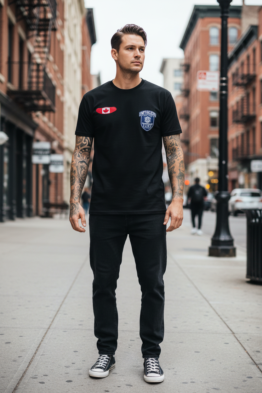 Male Lifestyle - Slim Athletic Tattooed