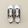 Medicine of the Raven Low Top Sneakers — Spirit Roots, Water & Sky DesignEmber Spirit Apparel