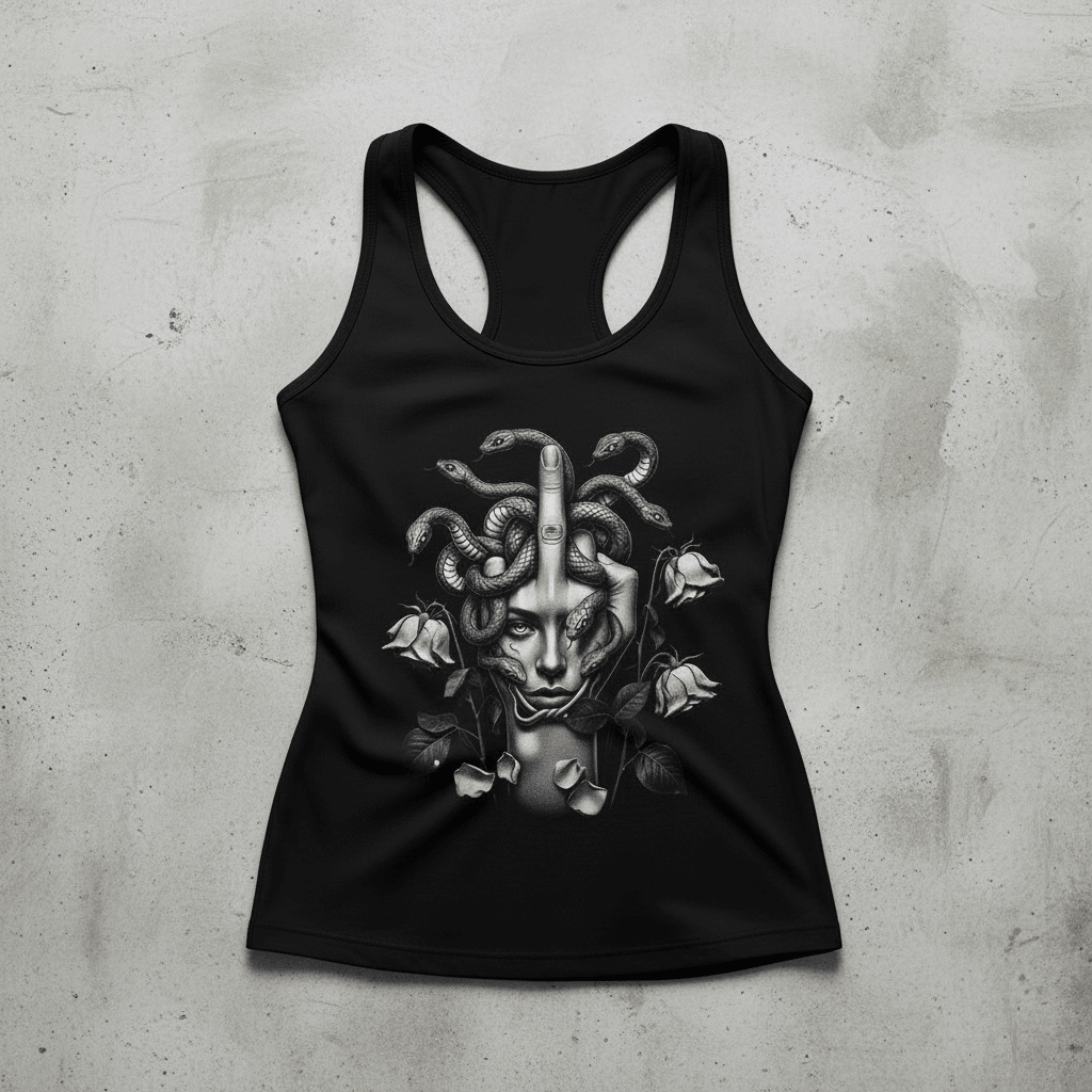 Medusa Women's Sporty Racerback TankEmber Spirit Apparel