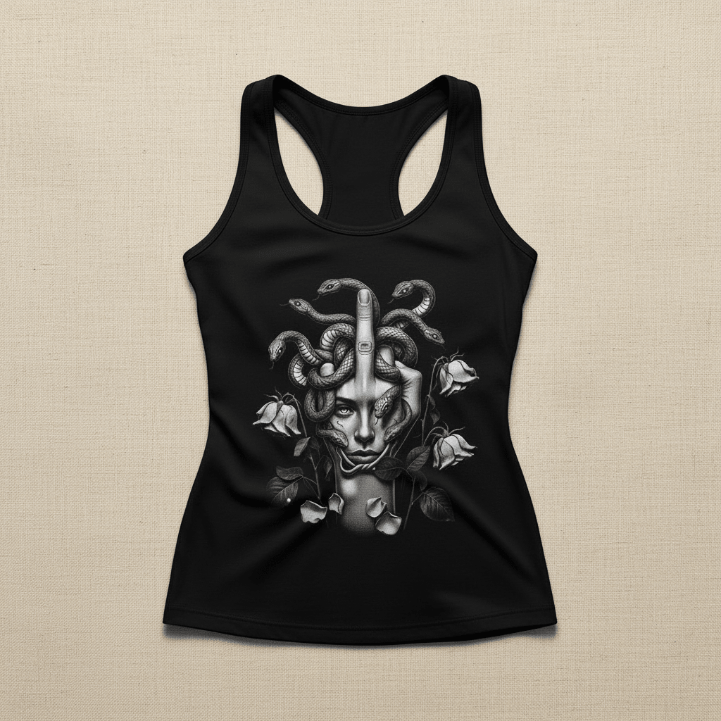 Medusa Women's Sporty Racerback TankEmber Spirit Apparel