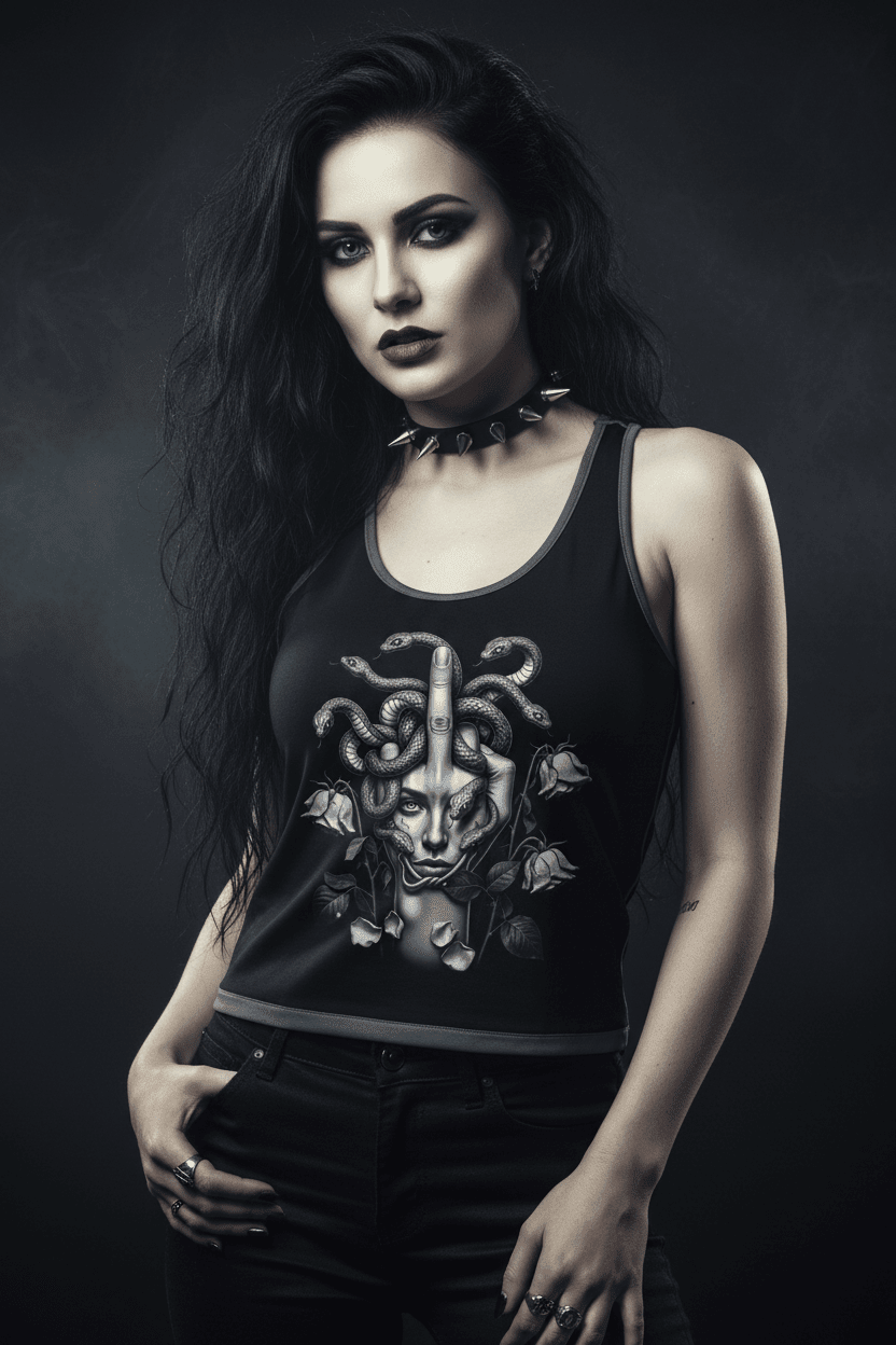 Medusa Women's Sporty Racerback TankEmber Spirit Apparel
