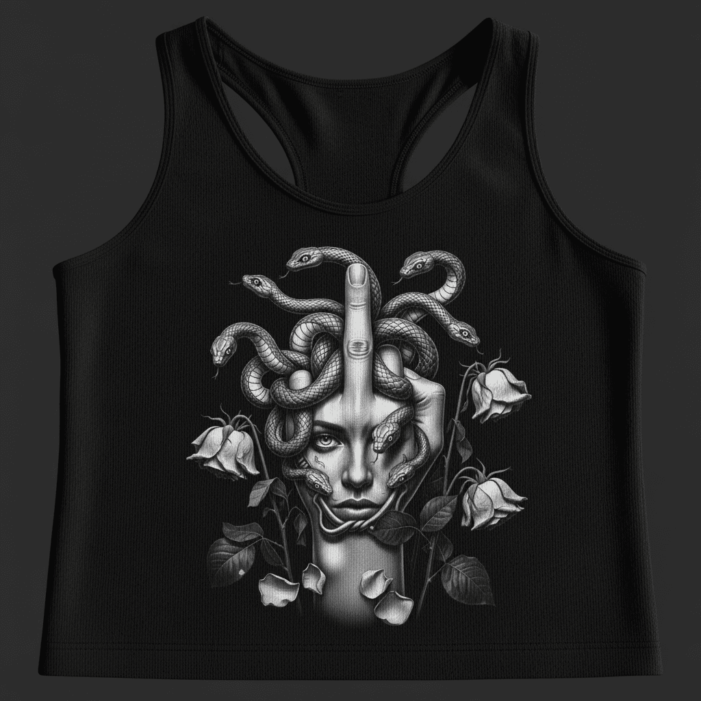 Medusa Women's Sporty Racerback TankEmber Spirit Apparel