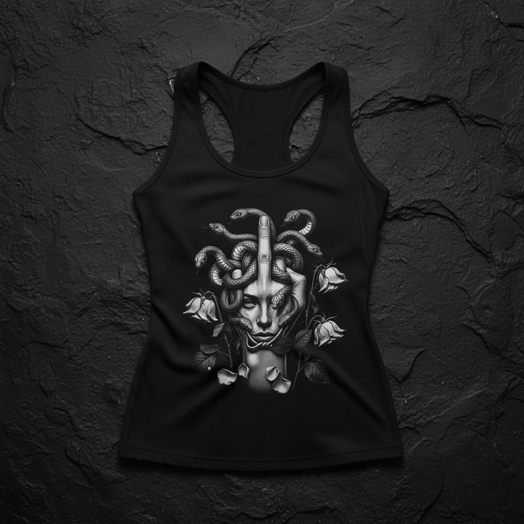 Medusa Women's Sporty Racerback TankEmber Spirit Apparel