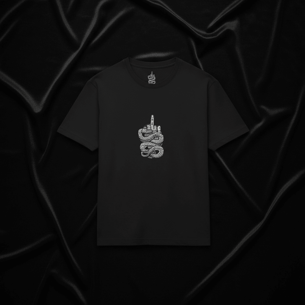 Medusa Won't Be Silenced Tee — Domestic Violence Awareness Purple RibbonEmber Spirit Apparel