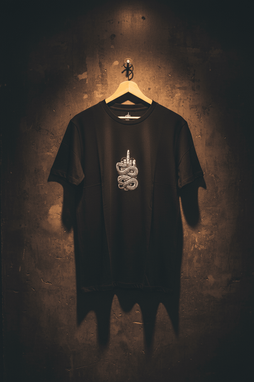 Medusa Won't Be Silenced Tee — Domestic Violence Awareness Purple RibbonEmber Spirit Apparel