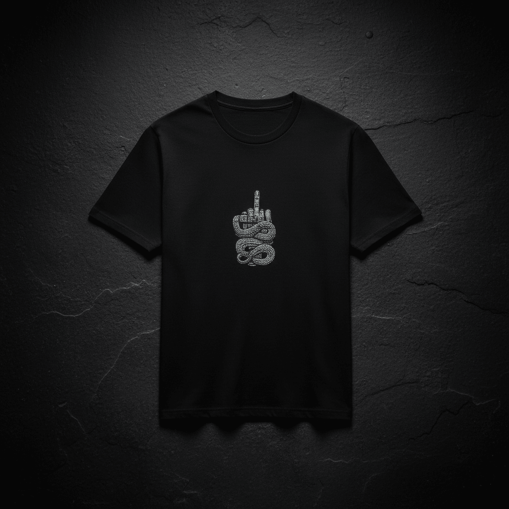 Medusa Won't Be Silenced Tee — Domestic Violence Awareness Purple RibbonEmber Spirit Apparel