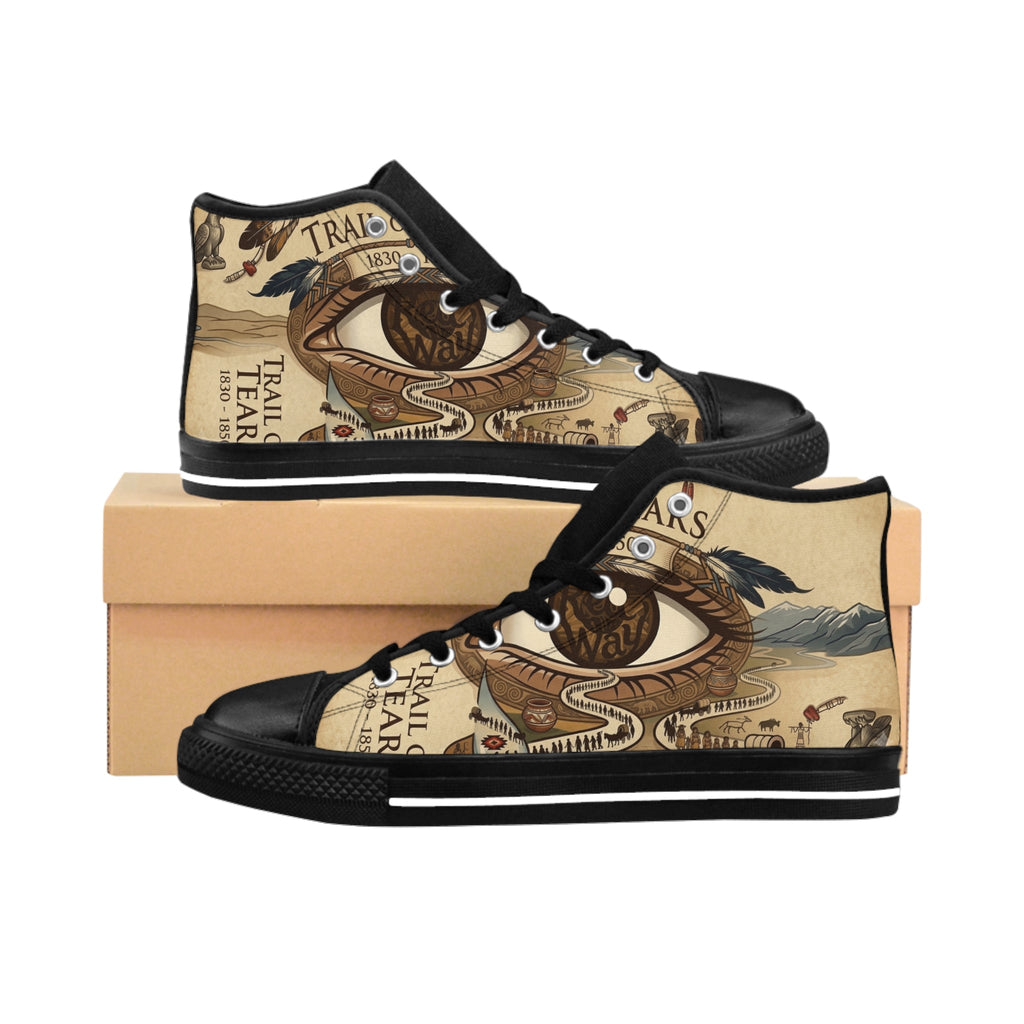 The Trail of Tears - Men's Classic SneakersEmber Spirit Apparel