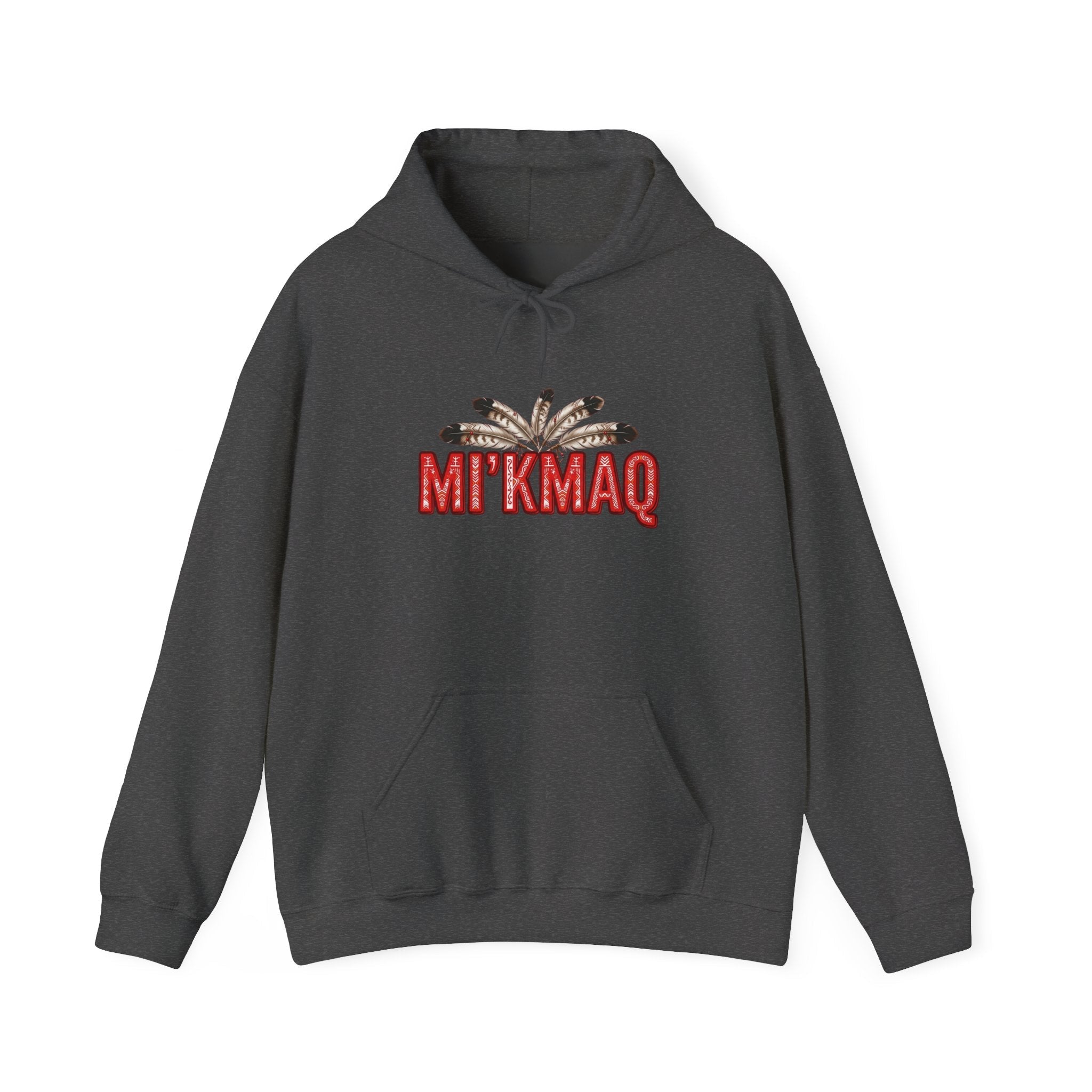Mi'kmaq Grand Council Flag Hoodie — 1752 Peace & Friendship TreatyEmber Spirit Apparel