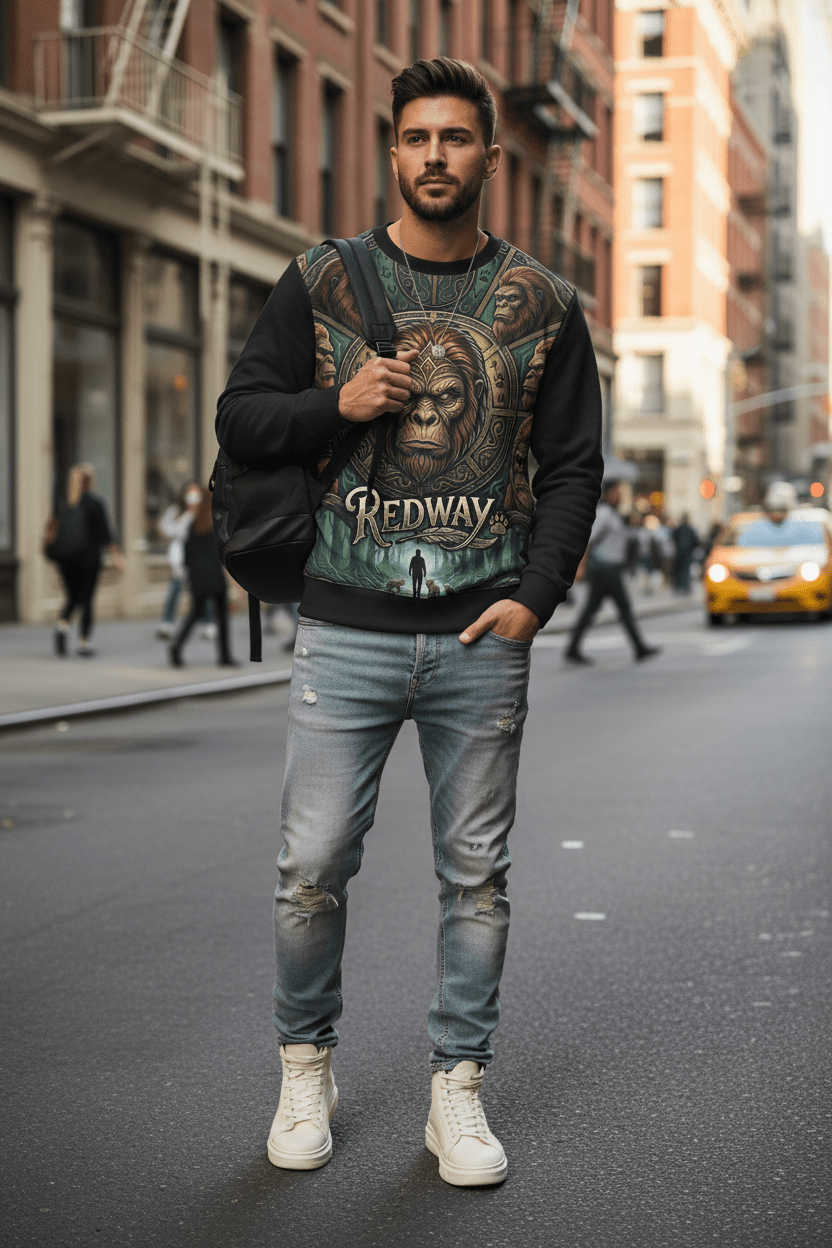 Native Culture - Inspired Lightweight Sweatshirt — Sabe & Medella DesignEmber Spirit Apparel