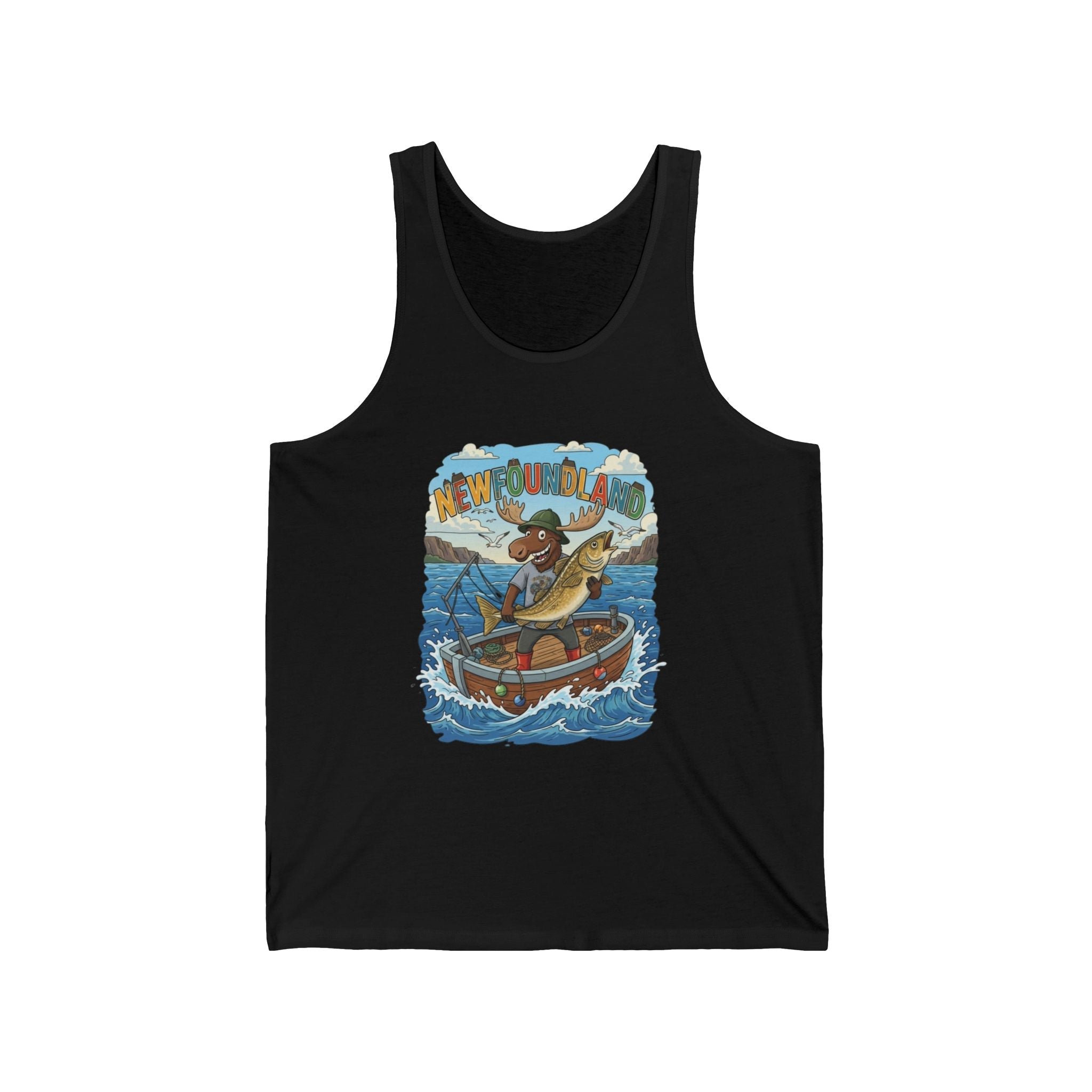 Newfoundland Moose Hunting & Cod Fishing "Tank — Proud Traditions of Family ProvisionEmber Spirit Apparel