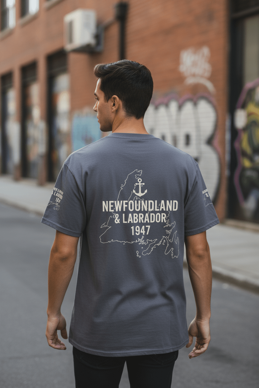 Newfoundland Unisex Heavy Cotton TeeEmber Spirit Apparel