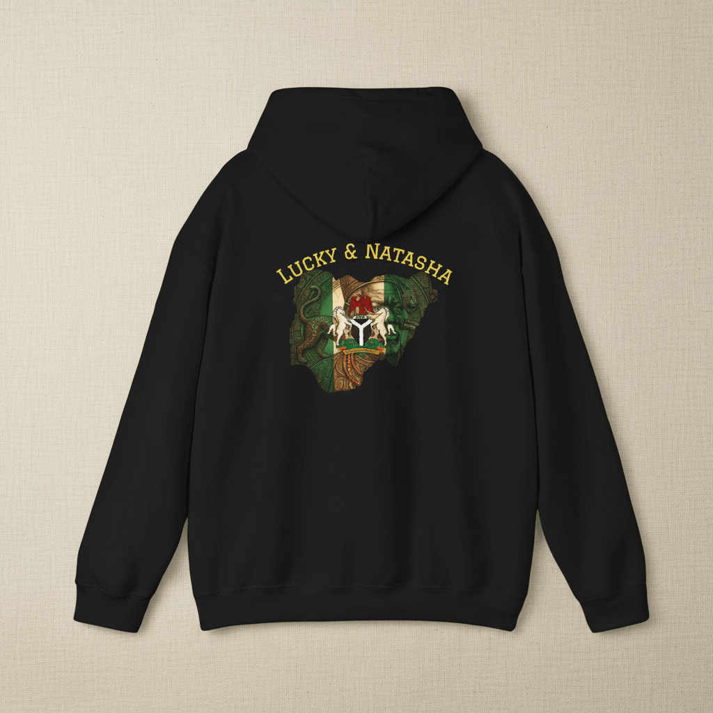 Nigerian King Hoodie — Sweatshirt (Lucky & Natasha)Ember Spirit Apparel