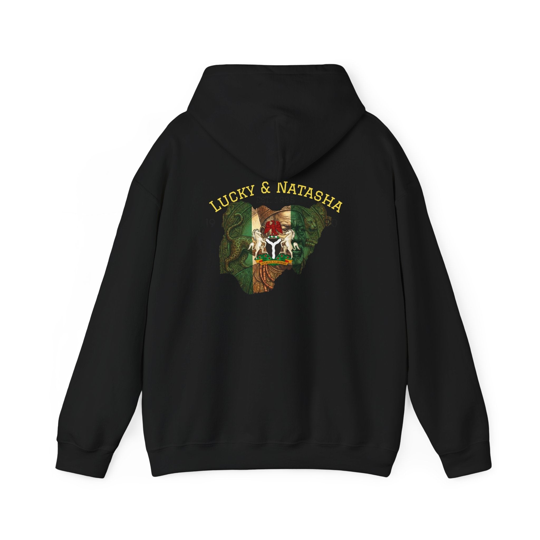 Nigerian King Hoodie — Sweatshirt (Lucky & Natasha)Ember Spirit Apparel