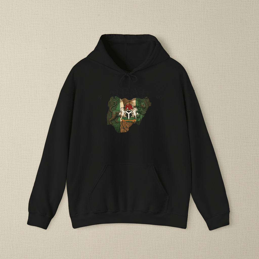 Nigerian King Hoodie — Sweatshirt (Lucky & Natasha)Ember Spirit Apparel