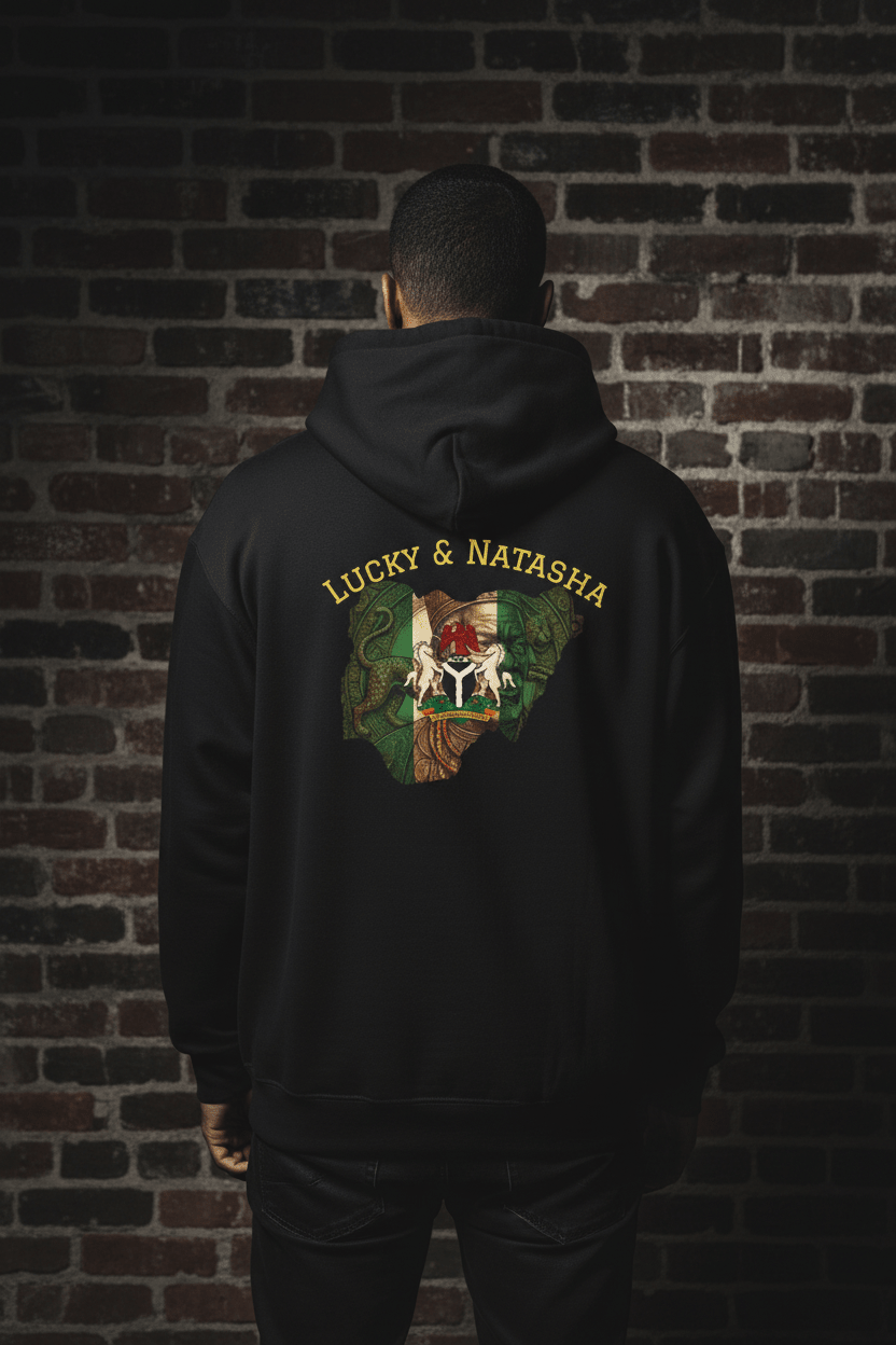 Nigerian King Hoodie — Sweatshirt (Lucky & Natasha)Ember Spirit Apparel